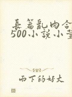 长篇乱肉合集乱500小说小莹