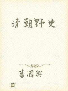 清朝野史