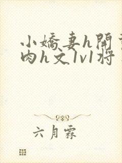 小娇妻h开荤粗肉h文1v1将军