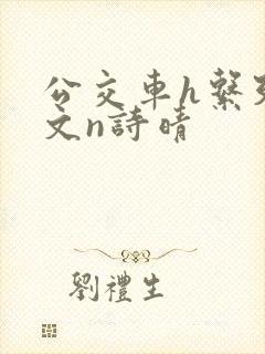 公交车h系列辣文n诗晴