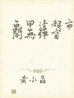 龟甲清超市笔趣阁无弹窗