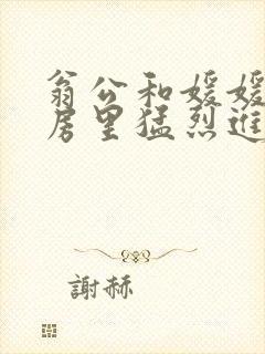 翁公和媛媛在厨房里猛烈进出