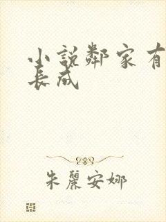 小说邻家有女初长成