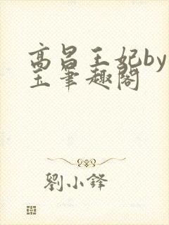 高昌王妃by黛玉笔趣阁