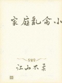 家庭乱仑小说