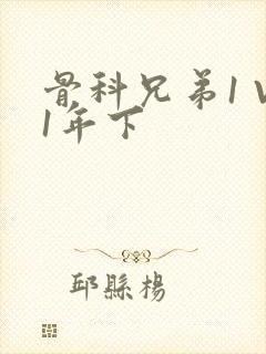 骨科兄弟1 V1年下