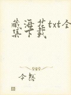 藏海花txt全集下载