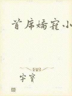 首席娇宠小情人