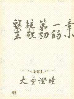 系统第一章给宿主破初的小说