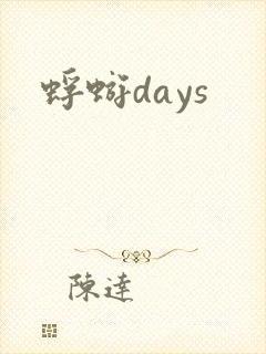 蜉蝣days