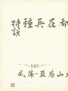 特种兵在都市小说