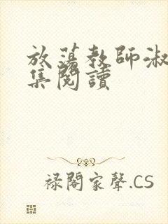 放荡教师淑敏全集阅读