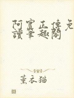 阿宾正传免费阅读笔趣阁