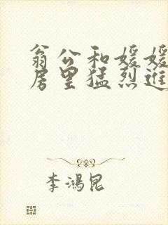 翁公和媛媛在厨房里猛烈进出