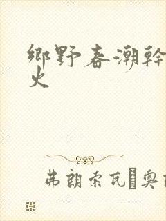乡野春潮干柴烈火