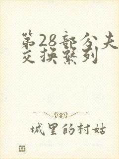 第28部分夫妇交换系列
