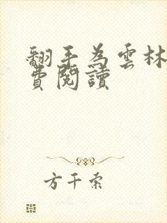 翻手为云林云免费阅读