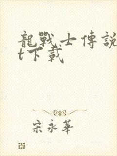 龙战士传说txt下载