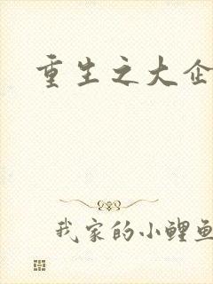 重生之大企业家