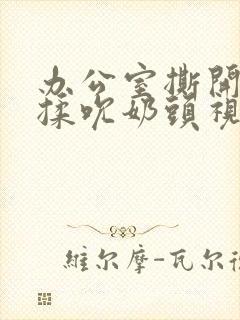 办公室撕开奶罩揉吮奶头视频