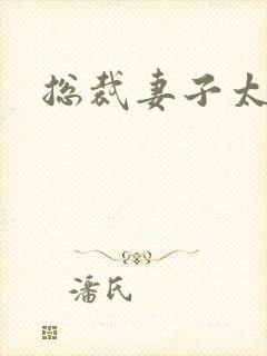 总裁妻子太诱人