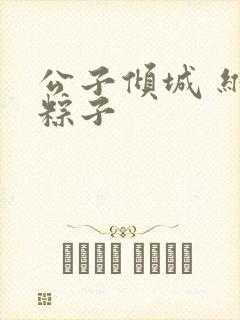 公子倾城 维和粽子