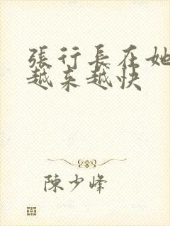 张行长在她体内越来越快