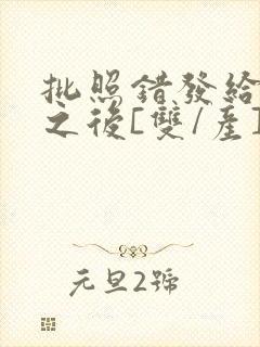 批照错发给情敌之后[双/产]