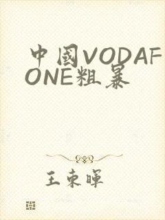 中国VODAFONE粗暴