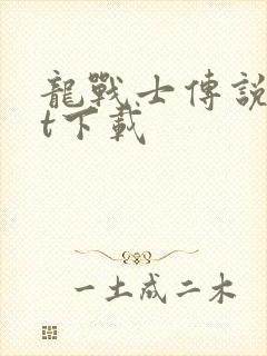 龙战士传说txt下载