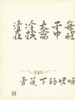 清冷太子每日都在挨龠中醒来小说