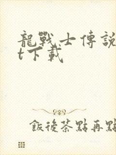 龙战士传说txt下载