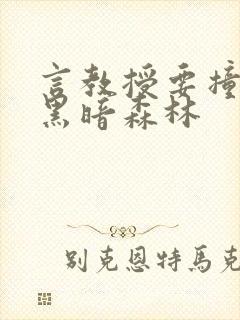 言教授要撞坏了黑暗森林