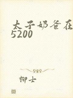 太子奶爸在花都5200