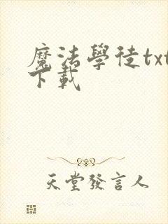 魔法学徒txt下载