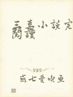 三喜小说完整版阅读