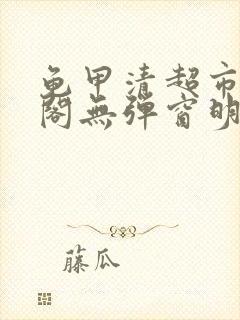 龟甲清超市笔趣阁无弹窗明星