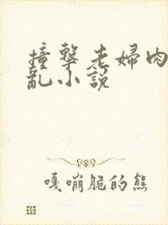 撞击老妇肉体之乱小说