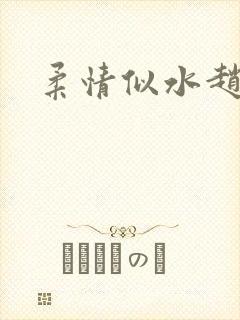 柔情似水赵雅儿