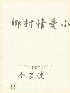 乡村情爱小说