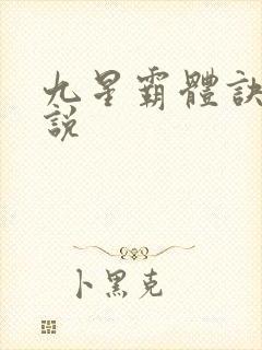 九星霸体诀 小说