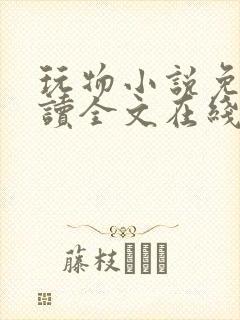 玩物小说免费阅读全文在线阅笔趣阁无弹窗