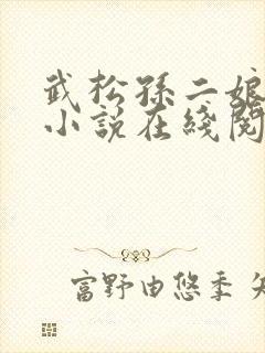 武松孙二娘云雨小说在线阅读