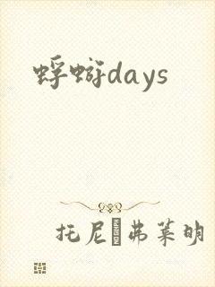 蜉蝣days