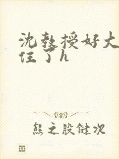 沈教授好大含不住了h