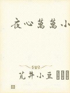 夜心万万小说