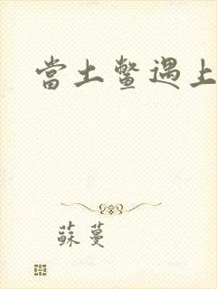 当土鳖遇上海龟