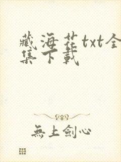 藏海花txt全集下载