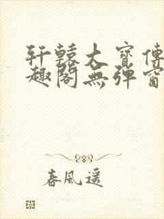 轩辕大宝传奇笔趣阁无弹窗