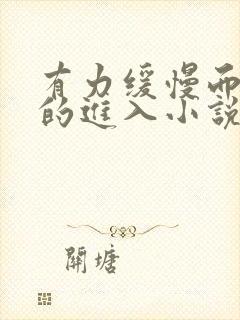 有力缓慢而坚定的进入小说